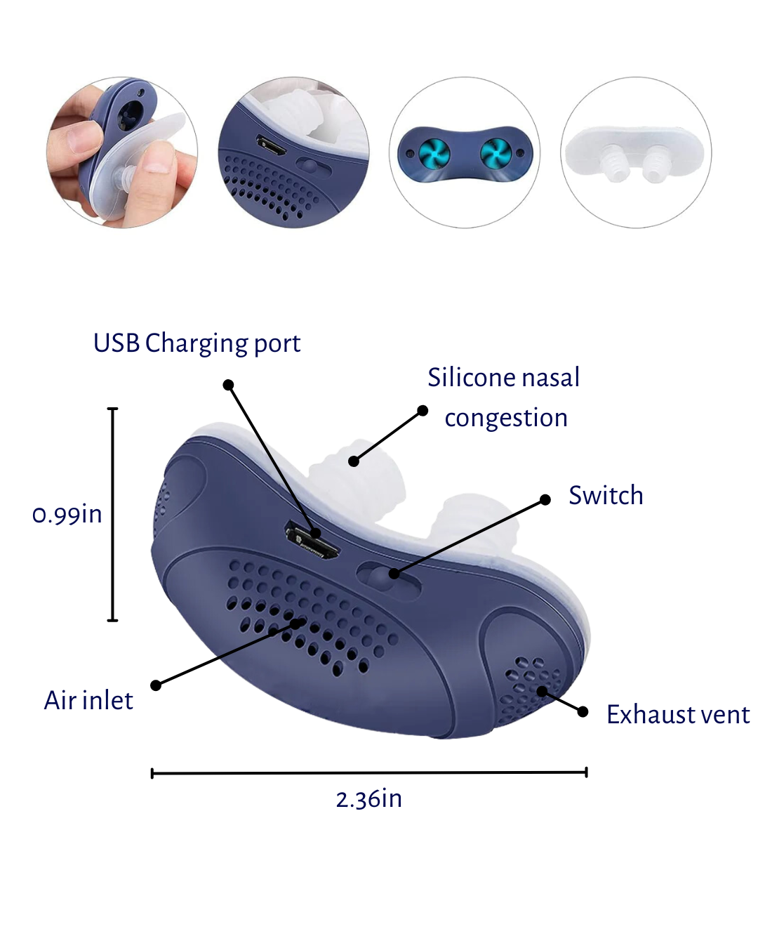 Electronic Anti Snoring Device – QuietSleep